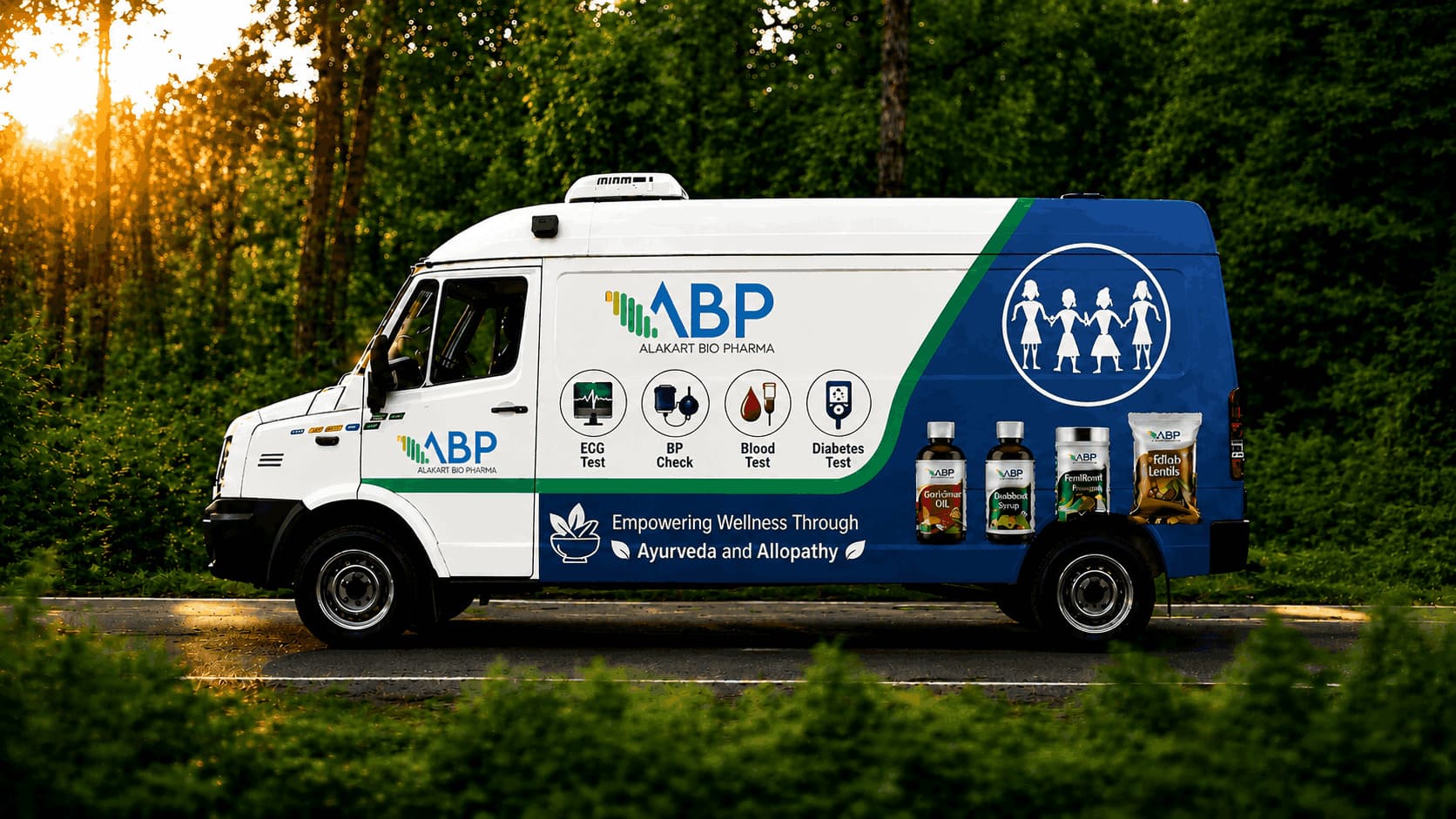 ABP Alakart Bio Pharma Mobile Clinic